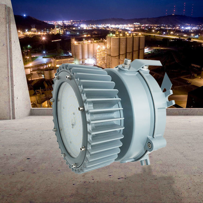 IP66 Patlama Korumalı LED Yüksek Bay Işıkları 20-200W Kimya Endüstrisi Benzin İstasyonu